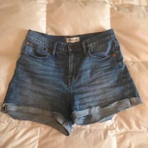 Madewell Jean shorts